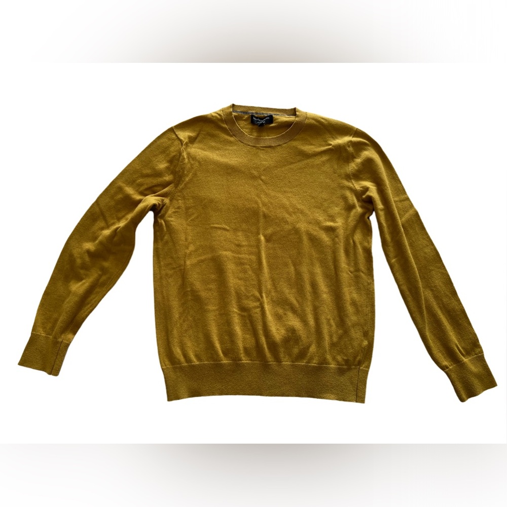 Men’s Banana Republic Medium Eco Sweater Mustard